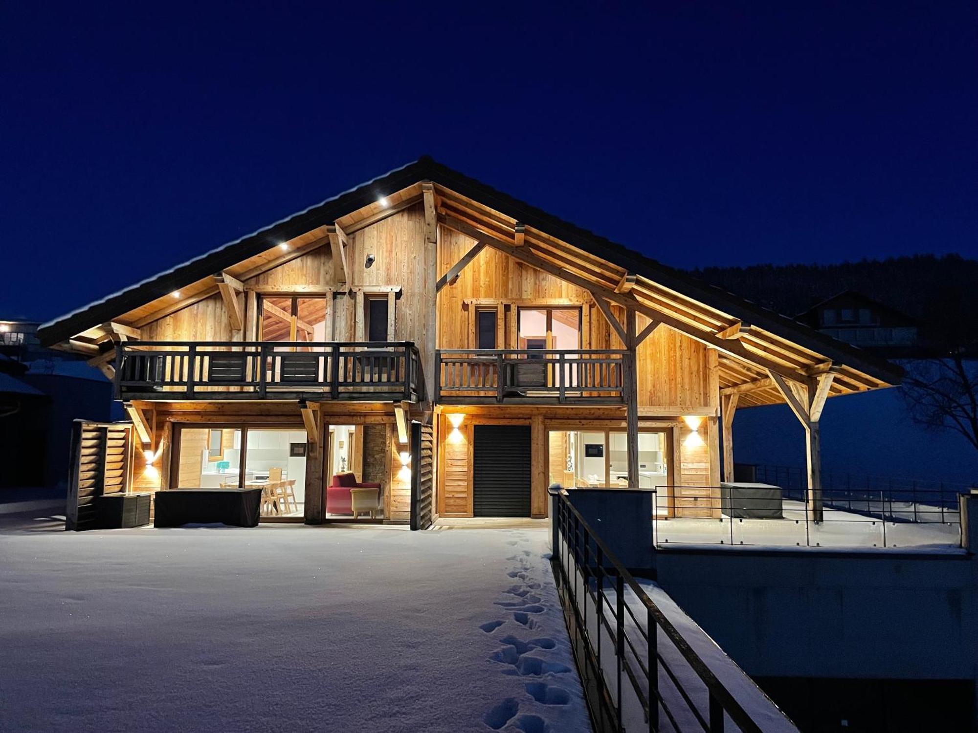 Chalets Coeur Du Lac 말뷔송 외부 사진