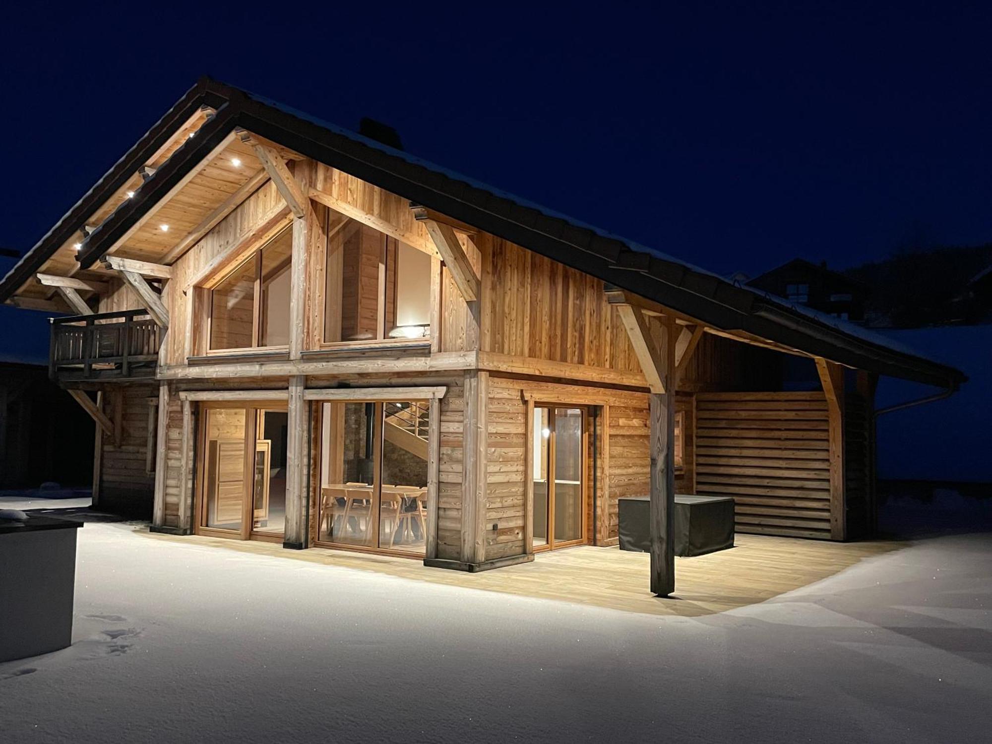 Chalets Coeur Du Lac 말뷔송 외부 사진
